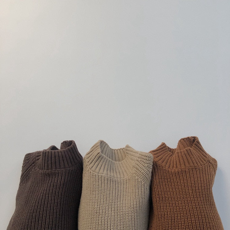 -キッズ ニット セーター プルオーバー【mh0000079】 - mamahalo shop - ニット・セーター -  べビー服 - 子供服 - 男の子 - 女の子