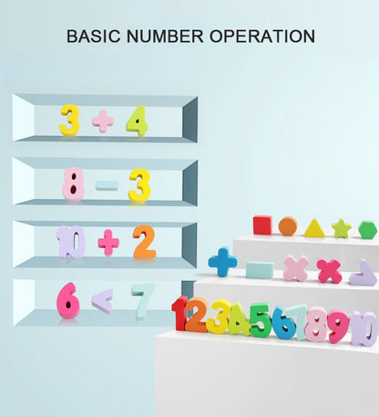 -マカロンカラー 木製 数字 型はめ パズル 知育玩具 木のおもちゃ プレゼントギフトに【mh0000143】 - mamahalo shop - Toy (おもちゃ・木製玩具）etc. -  べビー服 - 子供服 - 男の子 - 女の子