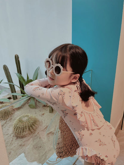 -ベビー キッズ フラワー ビキニ 水着【mh0000445】 - mamahalo shop - ベビー用水着 -  べビー服 - 子供服 - 男の子 - 女の子