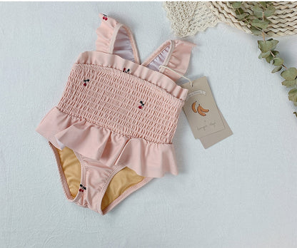 -ベビー キッズ フラワー ビキニ 水着【mh0000445】 - mamahalo shop - ベビー用水着 -  べビー服 - 子供服 - 男の子 - 女の子