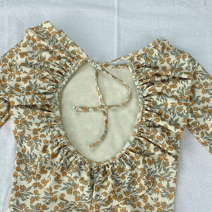 -ベビー キッズ フラワー ビキニ 水着【mh0000445】 - mamahalo shop - ベビー用水着 -  べビー服 - 子供服 - 男の子 - 女の子