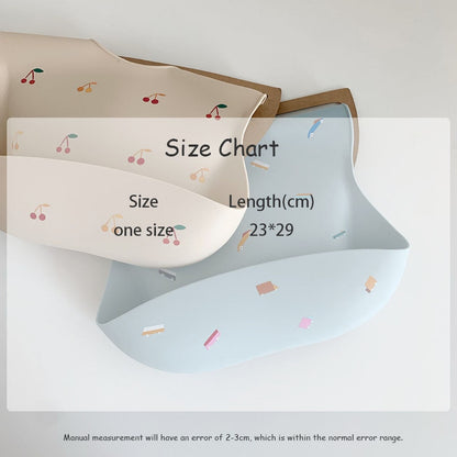 -ベビー シリコン お食事 スタイ ビブ エプロン【mh0000406】 - mamahalo shop - お食事エプロン -  べビー服 - 子供服 - 男の子 - 女の子