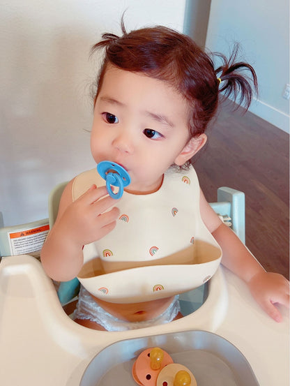 -ベビー シリコン お食事 スタイ ビブ エプロン【mh0000406】 - mamahalo shop - お食事エプロン -  べビー服 - 子供服 - 男の子 - 女の子