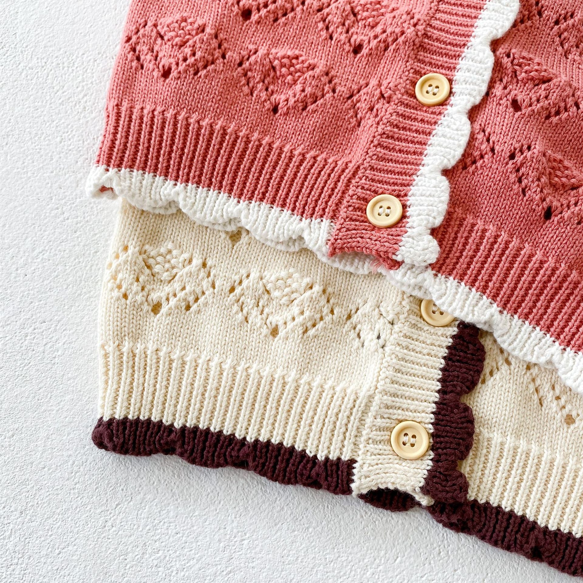 -ベビー ニット ベスト【mh0000084】 - mamahalo shop - ベスト -  べビー服 - 子供服 - 男の子 - 女の子