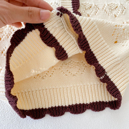 -ベビー ニット ベスト【mh0000084】 - mamahalo shop - ベスト -  べビー服 - 子供服 - 男の子 - 女の子