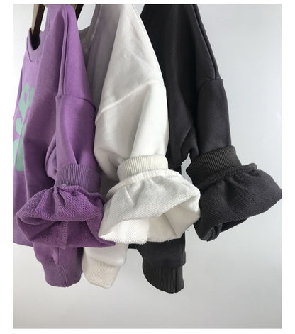 -キッズ ロゴ トレーナー リンク ママ お揃い コーデ 48172038 - mamahalo shop - トレーナー・フーディ -  べビー服 - 子供服 - 男の子 - 女の子