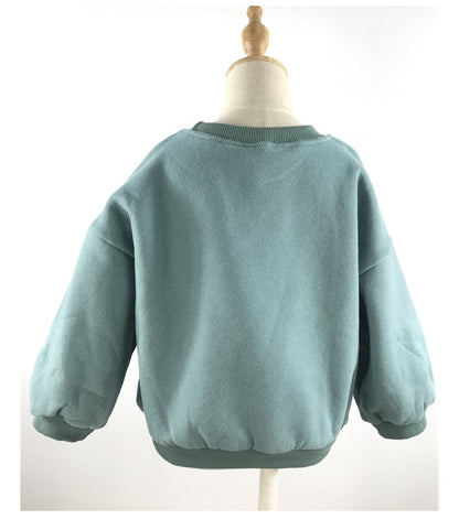 -キッズトップス 恐竜 ダイナソー 裏フリース スウェットトレーナー【mh0000345】 - mamahalo shop - トレーナー・フーディ -  べビー服 - 子供服 - 男の子 - 女の子