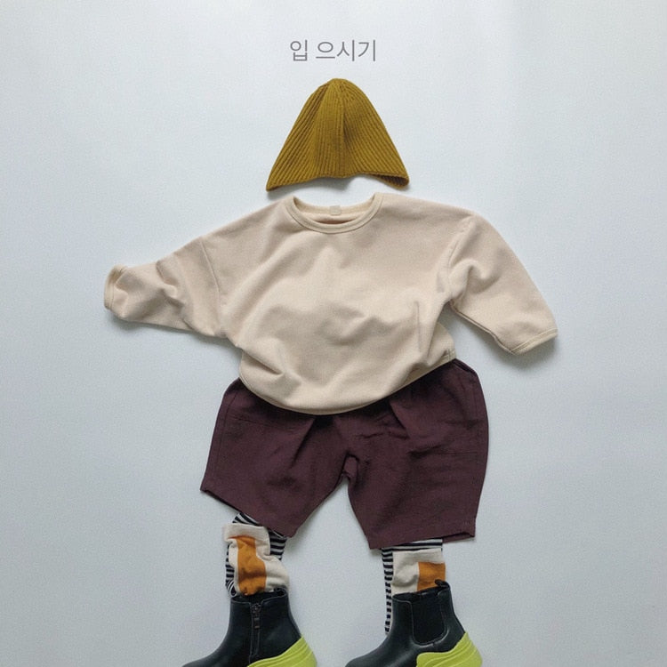 -キッズ スウェット シャツ トップス【mh0000128】 - mamahalo shop - 長袖Tシャツ -  べビー服 - 子供服 - 男の子 - 女の子