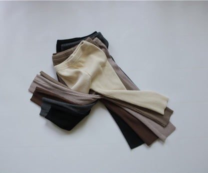 -キッズ リブ レギンス パンツ【mh0000118】 - mamahalo shop - レギンスパンツ -  べビー服 - 子供服 - 男の子 - 女の子