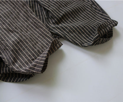 -キッズ ストライプ パンツ【mh0000121】 - mamahalo shop - ロングパンツ・スウェットパンツ -  べビー服 - 子供服 - 男の子 - 女の子