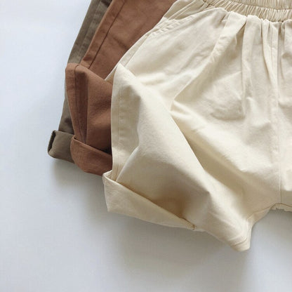 -キッズパンツ ルーズパンツ サルエルパンツ シンプルベーシック 3カラー【mh0000130】 - mamahalo shop - ロングパンツ・スウェットパンツ -  べビー服 - 子供服 - 男の子 - 女の子