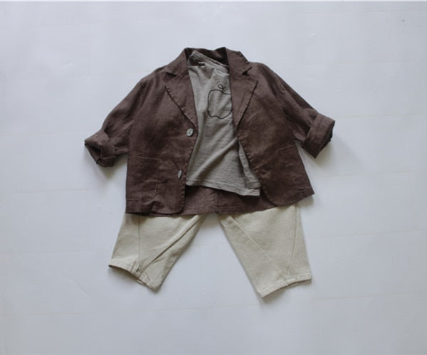 -キッズ りんご 長袖Tシャツ【mh0000138】 - mamahalo shop - 長袖Tシャツ -  べビー服 - 子供服 - 男の子 - 女の子