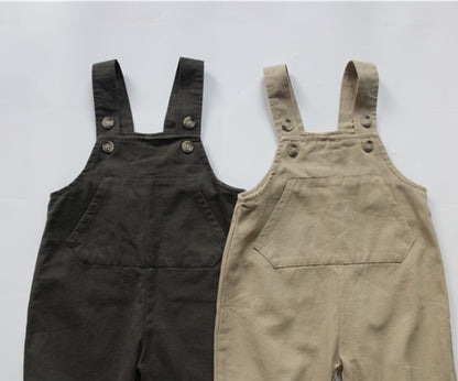 -ベビー キッズ オーバーオール サスペンダ パンツ【mh0000139】 - mamahalo shop - オーバーオール -  べビー服 - 子供服 - 男の子 - 女の子