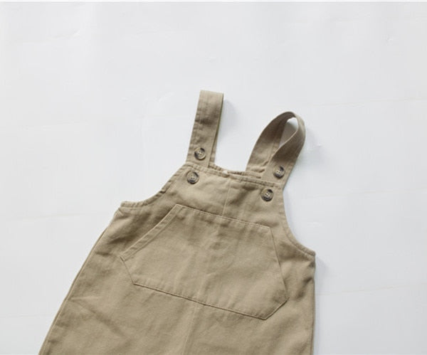 -ベビー キッズ オーバーオール サスペンダ パンツ【mh0000139】 - mamahalo shop - オーバーオール -  べビー服 - 子供服 - 男の子 - 女の子