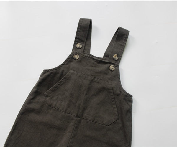 -ベビー キッズ オーバーオール サスペンダ パンツ【mh0000139】 - mamahalo shop - オーバーオール -  べビー服 - 子供服 - 男の子 - 女の子