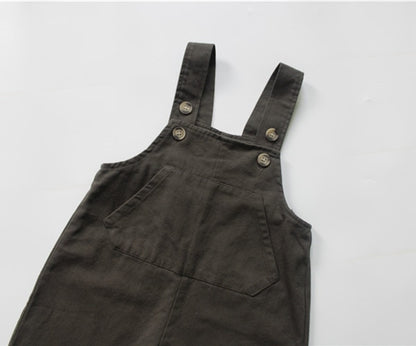 -ベビー キッズ オーバーオール サスペンダ パンツ【mh0000139】 - mamahalo shop - オーバーオール -  べビー服 - 子供服 - 男の子 - 女の子