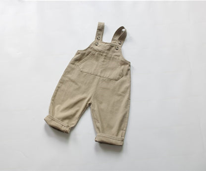-ベビー キッズ オーバーオール サスペンダ パンツ【mh0000139】 - mamahalo shop - オーバーオール -  べビー服 - 子供服 - 男の子 - 女の子