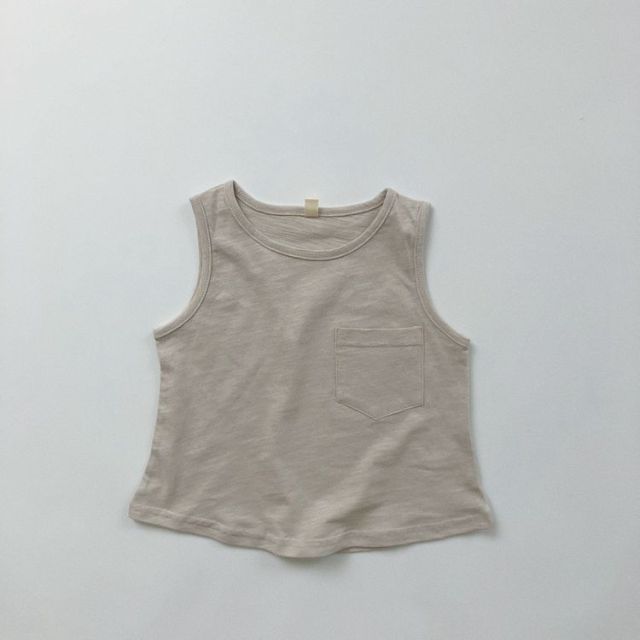 -キッズ ノースリーブ タンクトップ Tシャツ【mh0000491】 - mamahalo shop - タンクトップ・キャミソール・ノースリーブトップス -  べビー服 - 子供服 - 男の子 - 女の子