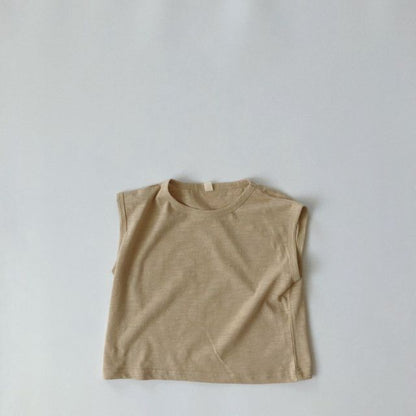 -キッズ ノースリーブ Tシャツ - mamahalo shop - タンクトップ・キャミソール・ノースリーブトップス -  べビー服 - 子供服 - 男の子 - 女の子
