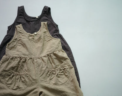 -キッズ ノースリーブ ジャンプスーツ 48918234 - mamahalo shop - ノースリーブジャンプスーツ -  べビー服 - 子供服 - 男の子 - 女の子