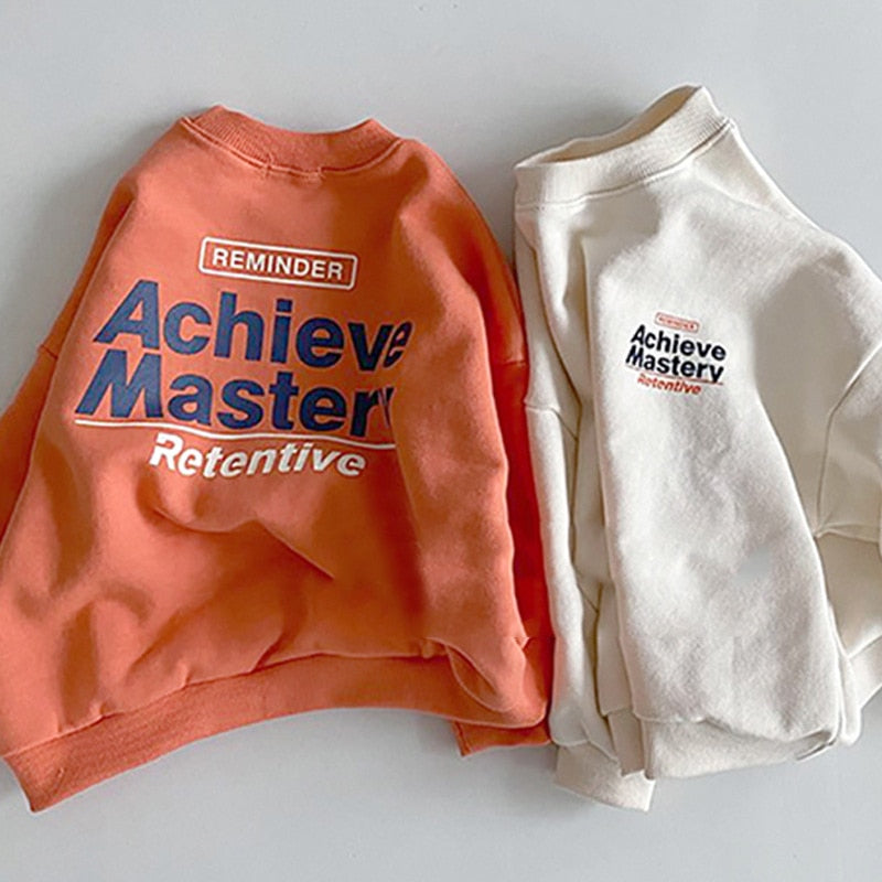 -キッズ レター ロゴ トップス【mh0000150】 - mamahalo shop - トレーナー・フーディ -  べビー服 - 子供服 - 男の子 - 女の子