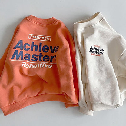 -キッズ レター ロゴ トップス【mh0000150】 - mamahalo shop - トレーナー・フーディ -  べビー服 - 子供服 - 男の子 - 女の子