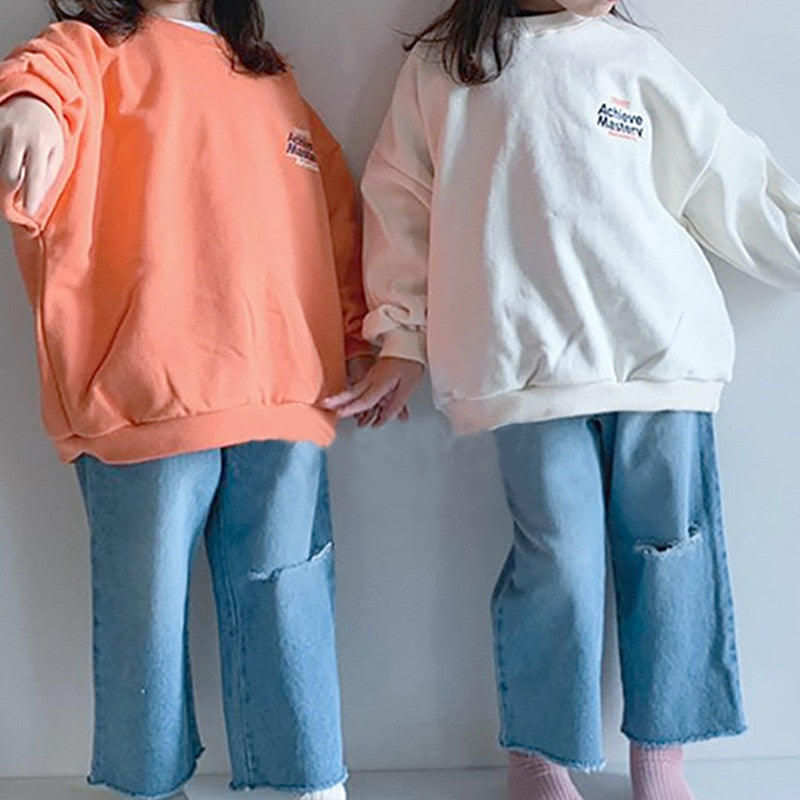 -キッズ レター ロゴ トップス【mh0000150】 - mamahalo shop - トレーナー・フーディ -  べビー服 - 子供服 - 男の子 - 女の子