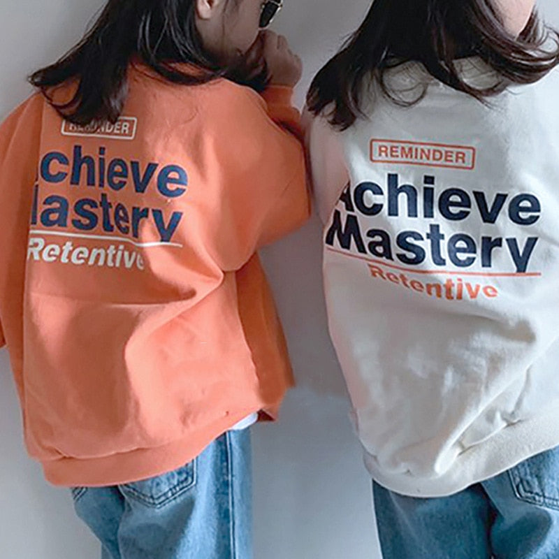 -キッズ レター ロゴ トップス【mh0000150】 - mamahalo shop - トレーナー・フーディ -  べビー服 - 子供服 - 男の子 - 女の子