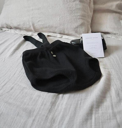 -ベビー サスペンダー ブルマ パンツ【mh0000152】 - mamahalo shop - ブルマパンツ -  べビー服 - 子供服 - 男の子 - 女の子