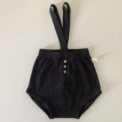 -ベビー サスペンダー ブルマ パンツ【mh0000152】 - mamahalo shop - ブルマパンツ -  べビー服 - 子供服 - 男の子 - 女の子
