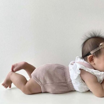 -ベビー サスペンダー ブルマ パンツ【mh0000152】 - mamahalo shop - ブルマパンツ -  べビー服 - 子供服 - 男の子 - 女の子