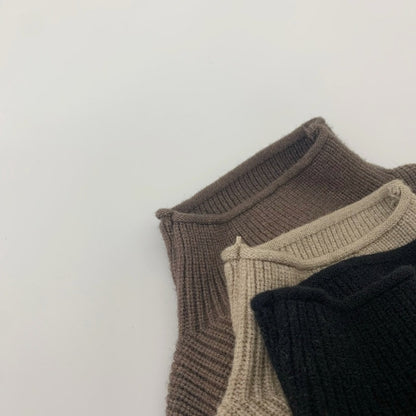 -キッズ ニット ボトルネック セーター トップス【mh0000153】 - mamahalo shop - ニット・セーター -  べビー服 - 子供服 - 男の子 - 女の子