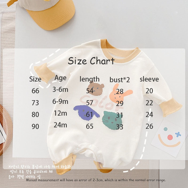 -☺︎ ベビー アニマル ロンパース - mamahalo shop - 長袖ロンパース -  べビー服 - 子供服 - 男の子 - 女の子