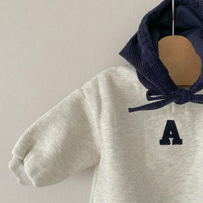 -ベビー レーター 刺繍 ロンパース ジャンプスーツ - mamahalo shop - 長袖ロンパース -  べビー服 - 子供服 - 男の子 - 女の子