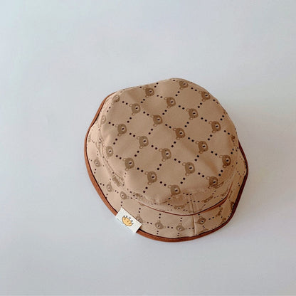 -キッズ くま ベア バケット ハット 帽子 - mamahalo shop - ベビー用帽子 -  べビー服 - 子供服 - 男の子 - 女の子