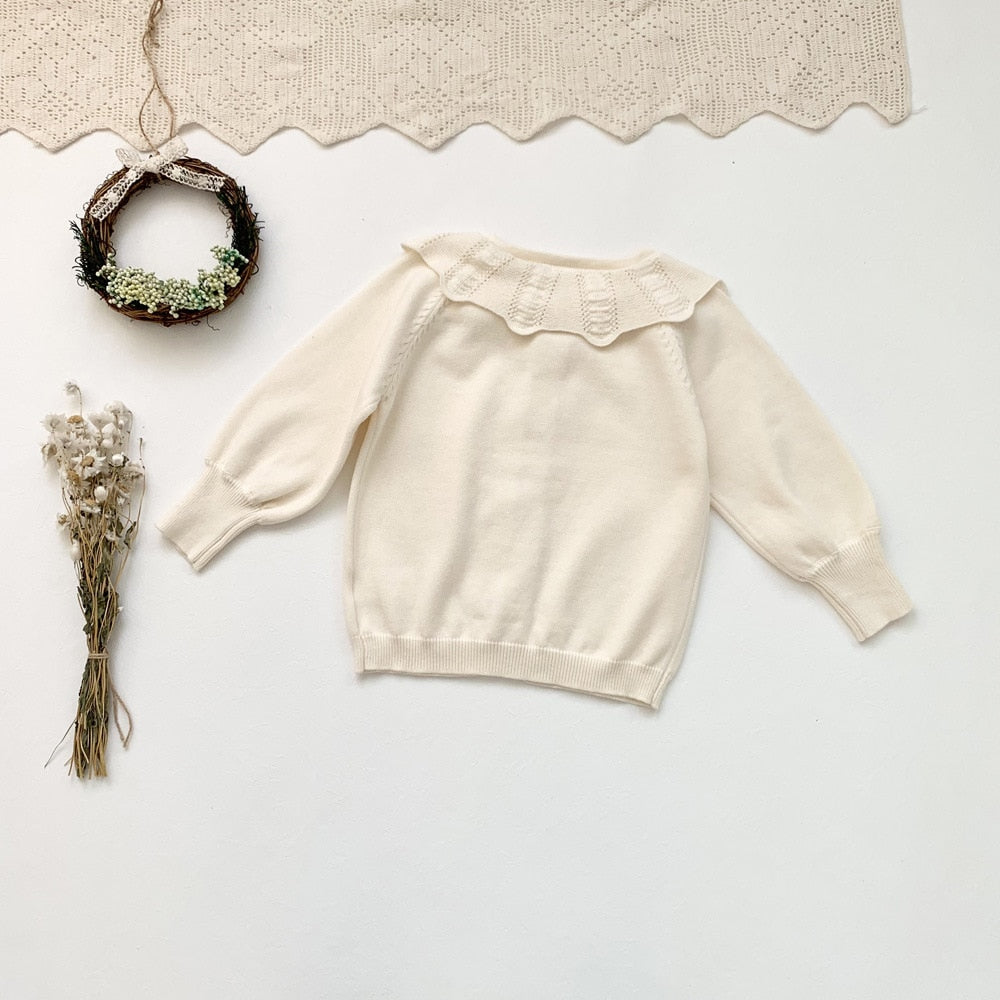 -キッズ レース ニット フリル カーディガン 50243549 - mamahalo shop - カーディガン・パーカー -  べビー服 - 子供服 - 男の子 - 女の子