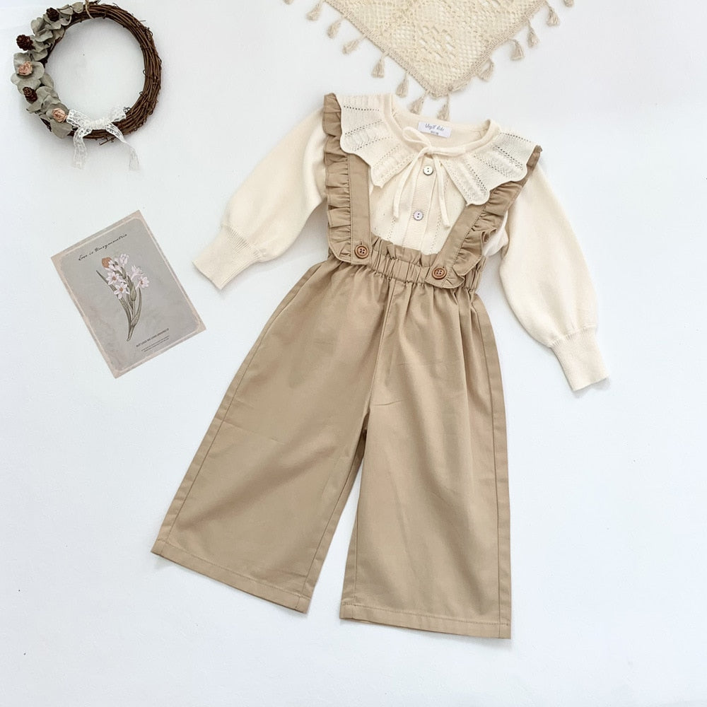 -キッズ レース ニット フリル カーディガン 50243549 - mamahalo shop - カーディガン・パーカー -  べビー服 - 子供服 - 男の子 - 女の子