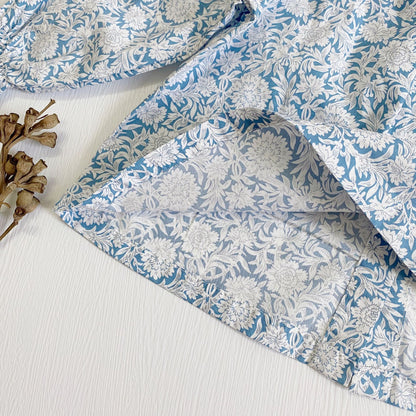 -キッズ フラワー 長袖ブラウス トップス - mamahalo shop - 長袖シャツ・ブラウス -  べビー服 - 子供服 - 男の子 - 女の子