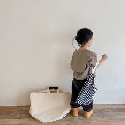 -キッズ ショートケーキ Tシャツ - mamahalo shop - 長袖Tシャツ -  べビー服 - 子供服 - 男の子 - 女の子