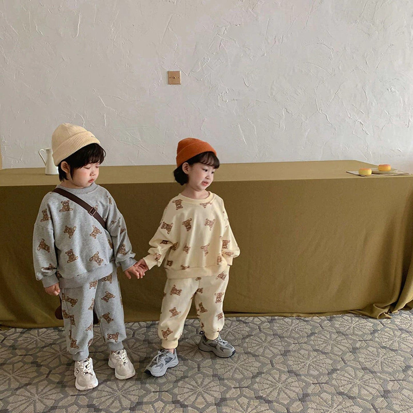 長袖セットアップ キッズ セットアップ トレーナー パンツ スウェット【mh0000059】