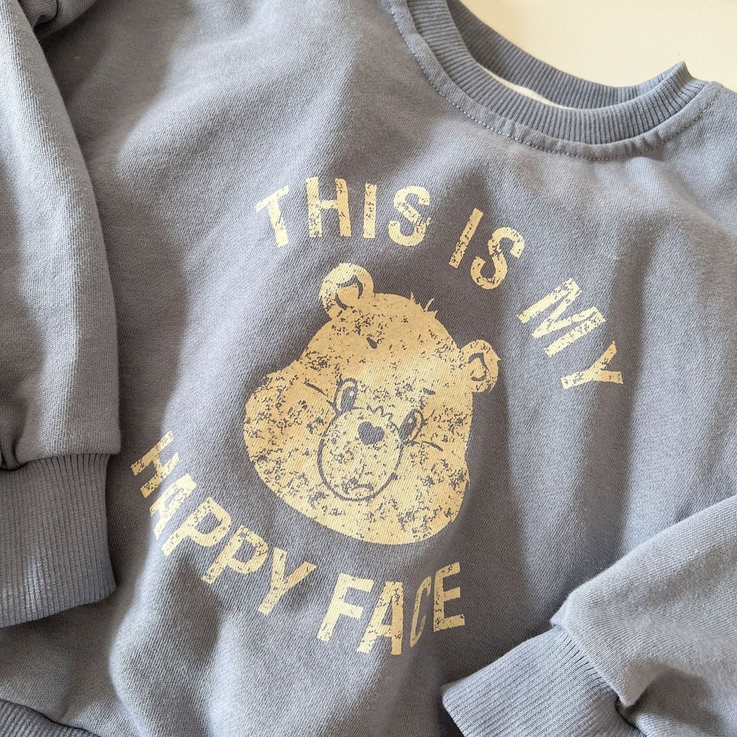 長袖セットアップ キッズ くま ベア セットアップ スウェット トレーナー トップス パンツ【mh0001196】