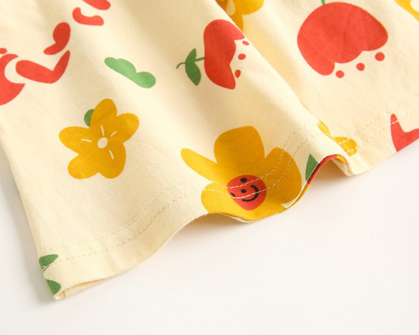 ノースリーブセットアップ ベビー フラワー セットアップ キャミソール トップス ブルマ パンツ【mh0000709】